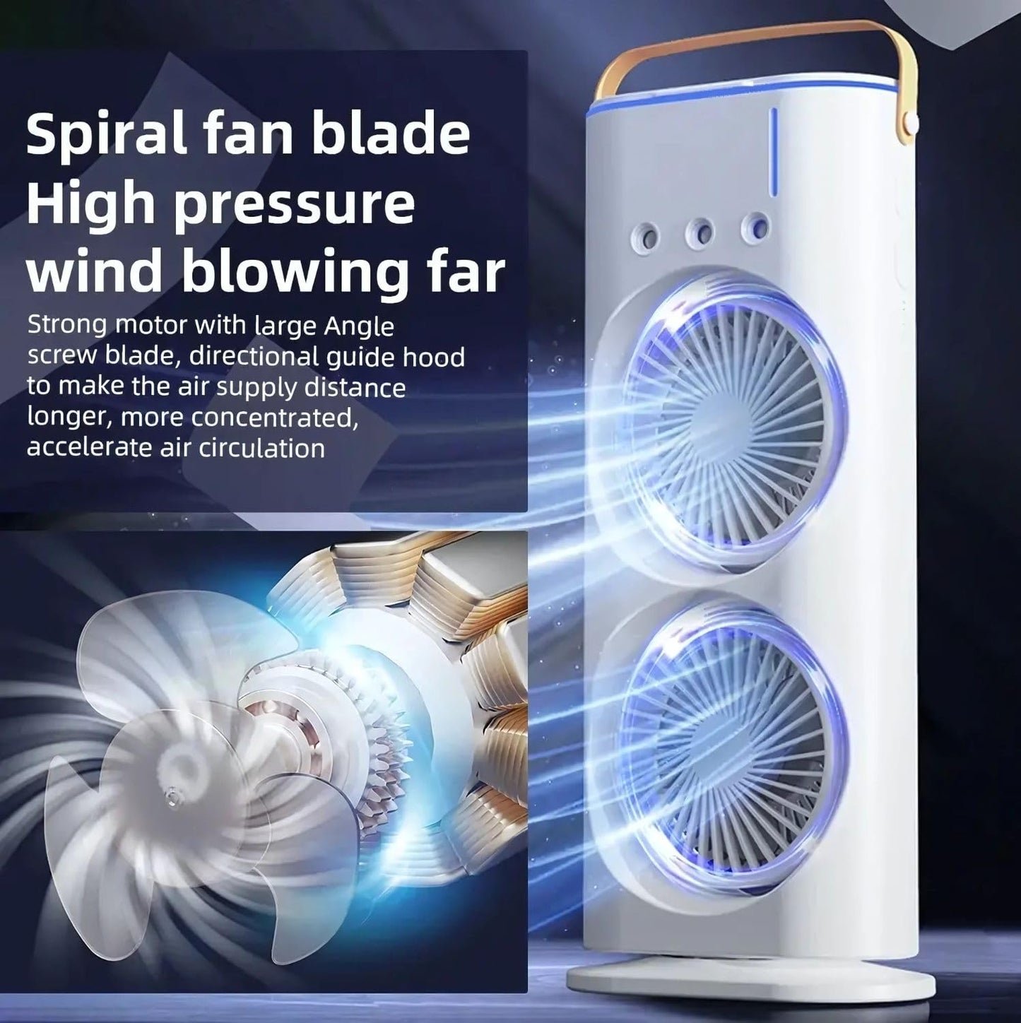 MiniCooler With Double Ended Spray Fan