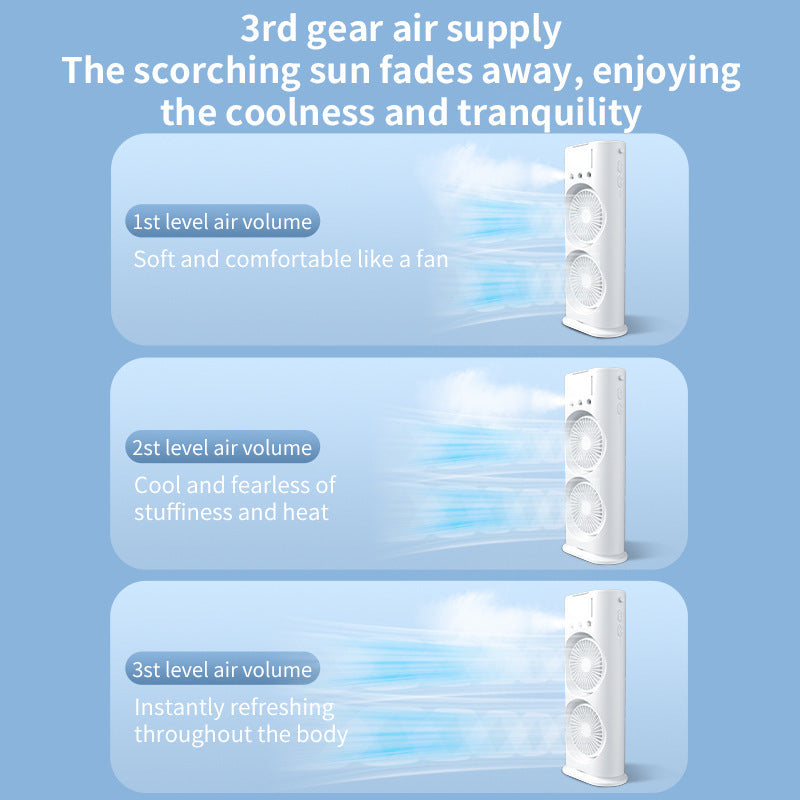 MiniCooler With Double Ended Spray Fan