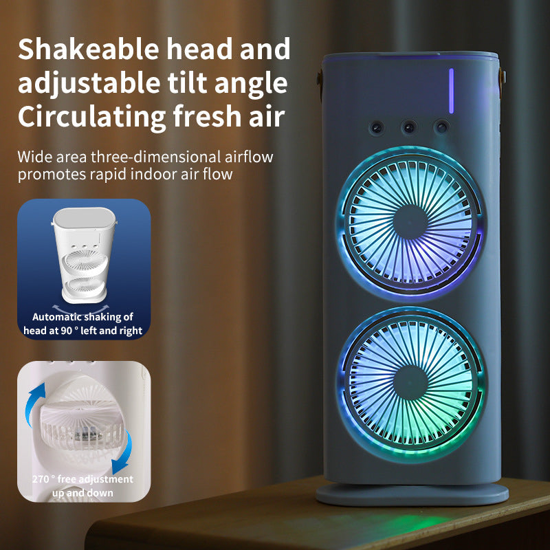 MiniCooler With Double Ended Spray Fan