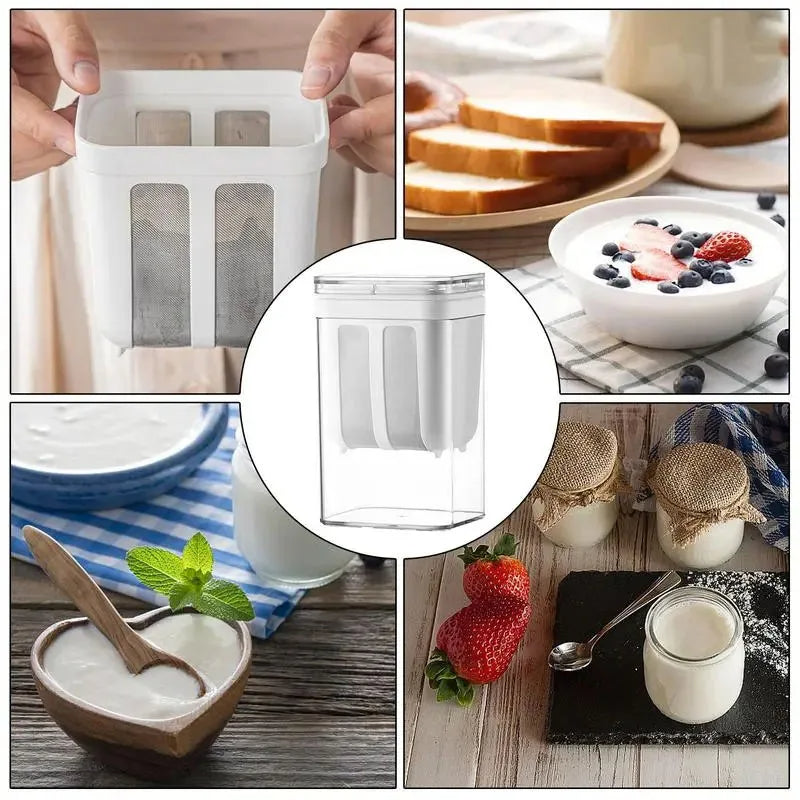 Multifunctional Yogurt Filter with Fine Mesh Strainer