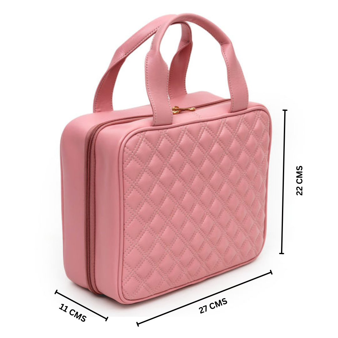 Easify Leather Makeup Bag
