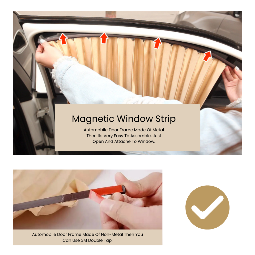 Magnetic Car Window Sunshades