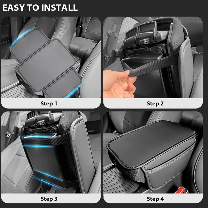 Car Armrest Storage Mat