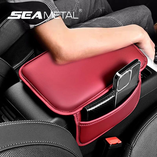 Car Armrest Storage Mat