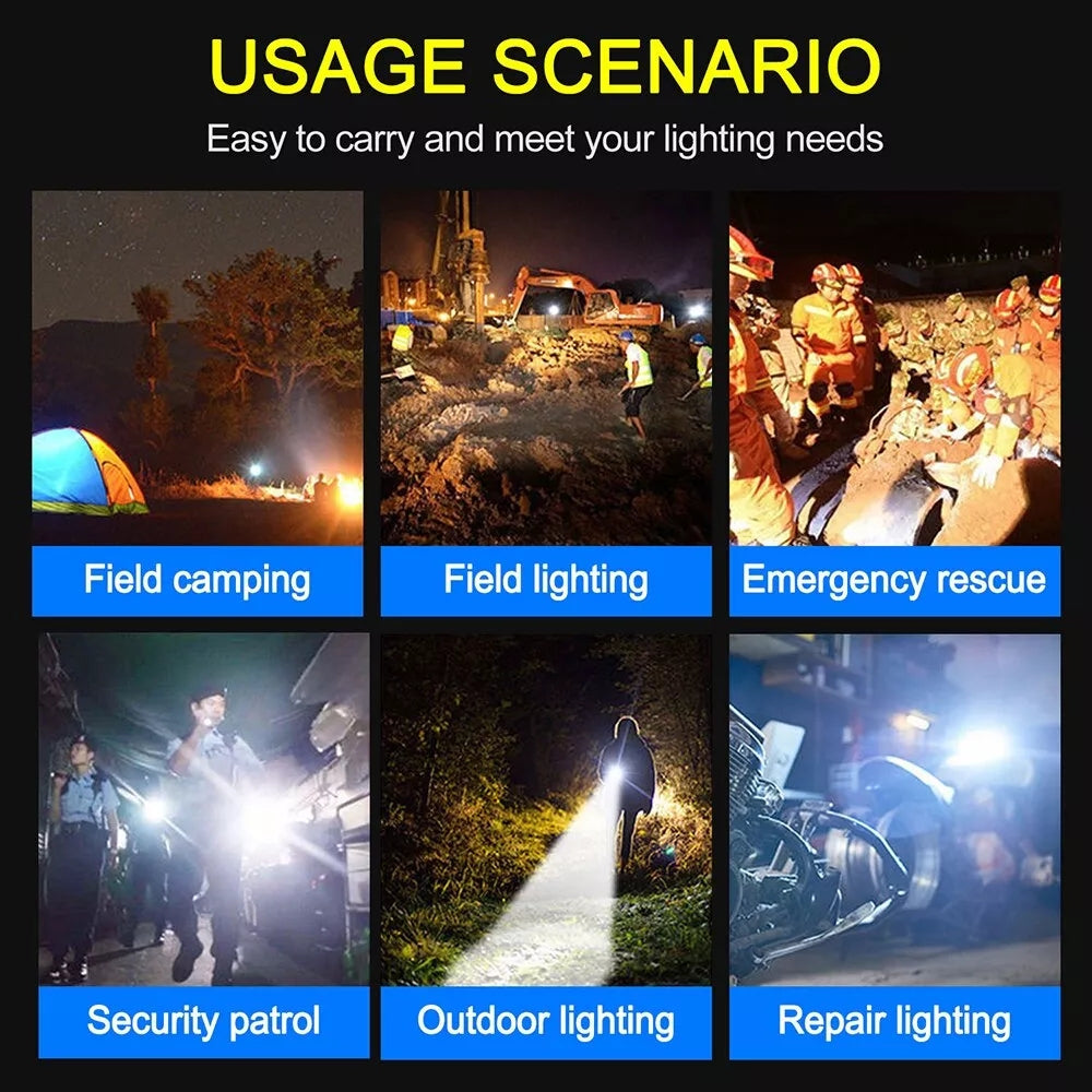 Mini Mall 12 LED Flashlight
